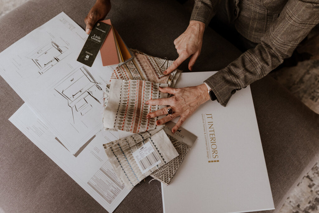 our interior designers work together with clients to establish a clear brief