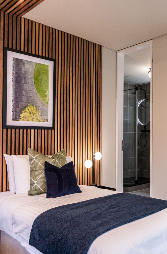 well designed student accommodation that will also work out of term time for conferences is essential