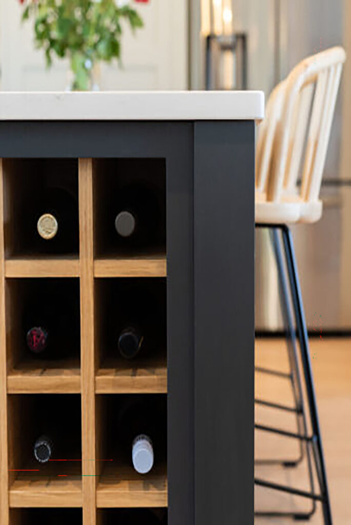 clever storage is critical in kitchen design