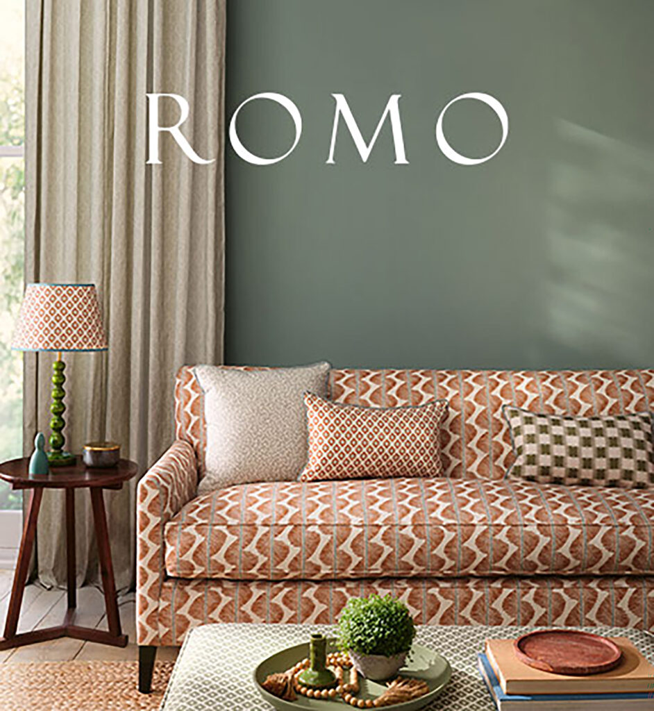 romo fabrics ltd stocked by JT Interiors