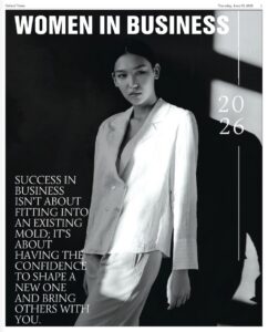Women In business oxford times article featuring jill treloggen august 2026